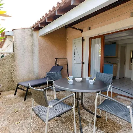 Villa Mezzanine Avec Piscine, Terrasse Et Parking Proche A - Fr-1-409-189 Gruissan